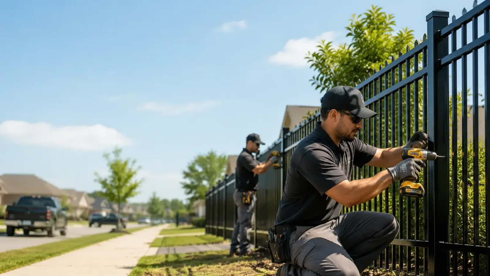 Metal Fence Installation in Mcalpin, FL